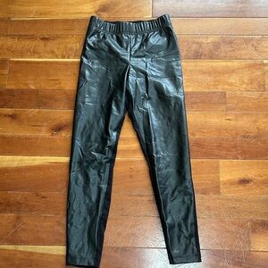 Old Navy Shiny Black Leggings